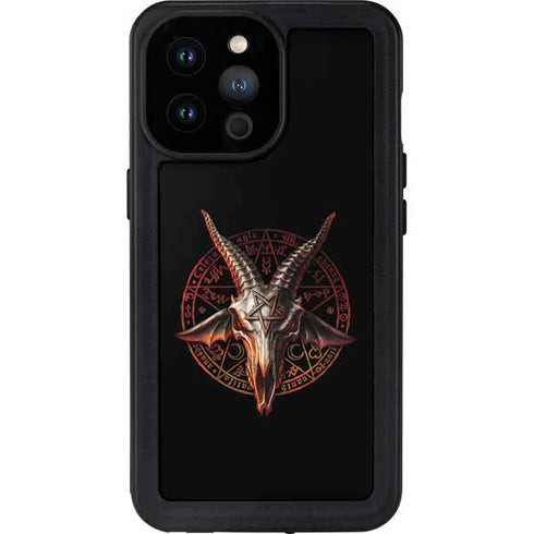 Alchemy Baphomet Zisurrû iPhone 14 Pro Max Waterproof Case