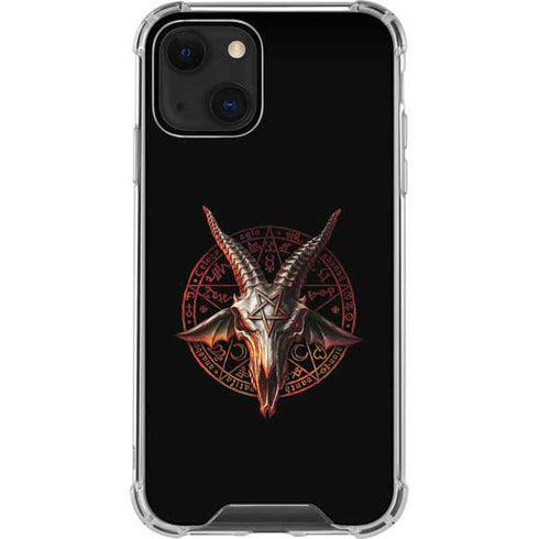 Alchemy Baphomet Zisurrû iPhone 15 Plus Clear Case