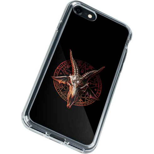 Alchemy Baphomet Zisurrû iPhone SE (2nd & 3rd Gen) Clear Case