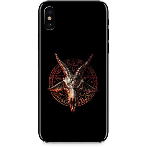 Alchemy Baphomet Zisurrû iPhone X Skin