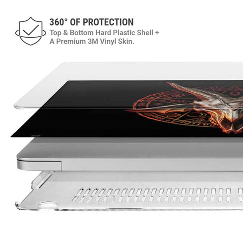 Alchemy Baphomet Zisurrû MacBook Pro 15in (2016-19) Case plus Skin