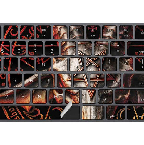 Alchemy Baphomet Zisurrû Magic Keyboard with Numeric Keypad Skin