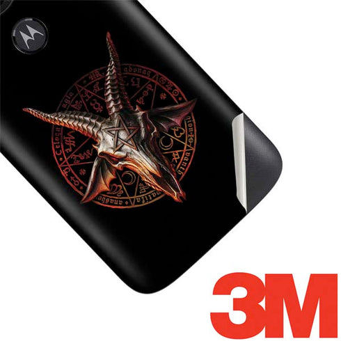 Alchemy Baphomet Zisurrû Moto E5 Play Skin
