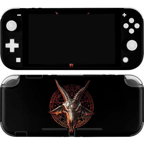 Alchemy Baphomet Zisurrû Nintendo Switch Lite Skin