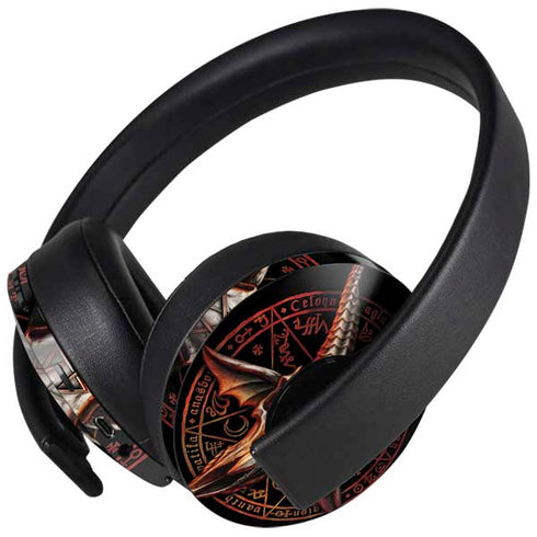 Alchemy Baphomet Zisurrû PlayStation 4 Gold Wireless Headset Skin