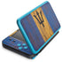 Barbados Flag Dark Wood Nintendo 2DS XL (2017) Skin