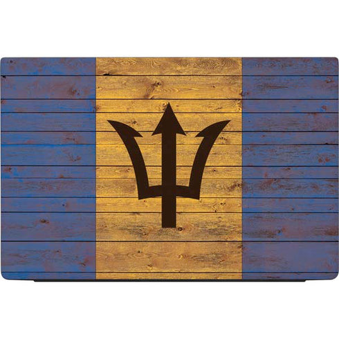 Barbados Flag Dark Wood Dell Vostro Skin