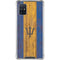 Barbados Flag Dark Wood Galaxy A51 5G Clear Case