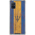 Barbados Flag Dark Wood Galaxy A51 5G Clear Case