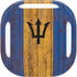 Barbados Flag Dark Wood Galaxy Buds Live Skin