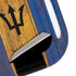 Barbados Flag Dark Wood Galaxy Buds Live Skin
