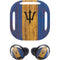 Barbados Flag Dark Wood Galaxy Buds Pro Skin