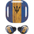 Barbados Flag Dark Wood Galaxy Buds Pro Skin