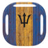 Barbados Flag Dark Wood Galaxy Buds Pro Skin