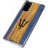 Barbados Flag Dark Wood Galaxy Note20 5G Clear Case