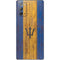 Barbados Flag Dark Wood Galaxy Note20 5G Skin