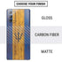 Barbados Flag Dark Wood Galaxy Note20 5G Skin
