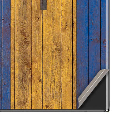 Barbados Flag Dark Wood Galaxy Note20 Ultra 5G Skin