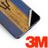 Barbados Flag Dark Wood Galaxy S10 Plus Skin