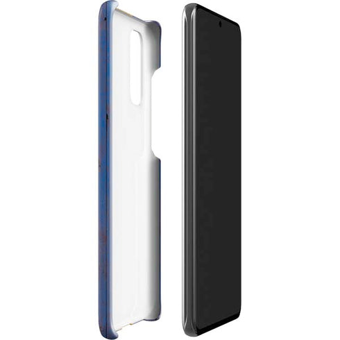 Barbados Flag Dark Wood Galaxy S20 Lite Case