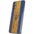 Barbados Flag Dark Wood Galaxy S20 Plus Skin