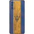 Barbados Flag Dark Wood Galaxy S20 Skin