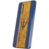 Barbados Flag Dark Wood Galaxy S20 Skin