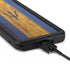 Barbados Flag Dark Wood Galaxy S20 Waterproof Case