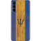 Barbados Flag Dark Wood Galaxy S21 5G Skin