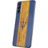 Barbados Flag Dark Wood Galaxy S21 Plus 5G Skin