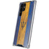 Barbados Flag Dark Wood Galaxy S22 Ultra Clear Case