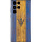 Barbados Flag Dark Wood Galaxy S22 Ultra Skin