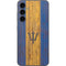Barbados Flag Dark Wood Galaxy S23 FE Skin