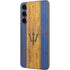 Barbados Flag Dark Wood Galaxy S23 FE Skin