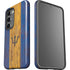 Barbados Flag Dark Wood Galaxy S23 Pro Case