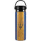 Barbados Flag Dark Wood Hydro Flask 20oz Wide Mouth Skin