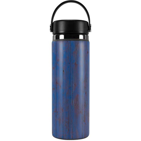 Barbados Flag Dark Wood Hydro Flask 20oz Wide Mouth Skin