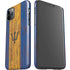 Barbados Flag Dark Wood iPhone 11 Pro Max Lite Case