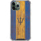 Barbados Flag Dark Wood iPhone 12 Pro Max Clear Case