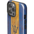 Barbados Flag Dark Wood iPhone 13 Pro Max Impact Case
