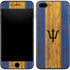 Barbados Flag Dark Wood iPhone 7 Plus Skin