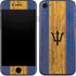 Barbados Flag Dark Wood iPhone 7 Skin