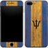 Barbados Flag Dark Wood iPhone 8 Plus Skin