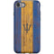 Barbados Flag Dark Wood iPhone SE (2nd & 3rd Gen) Pro Case