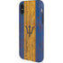 Barbados Flag Dark Wood iPhone XS Pro Case