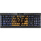 Barbados Flag Dark Wood K95 RGB PLATINUM Mechanical Gaming Keyboard Skin