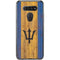 Barbados Flag Dark Wood LG K51/Q51 Clear Case