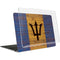Barbados Flag Dark Wood MacBook Air 13in (2020) Case plus Skin