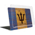 Barbados Flag Dark Wood MacBook Air 15in (2023-2025) Case plus Skin
