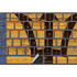Barbados Flag Dark Wood Magic Keyboard with Numeric Keypad Skin